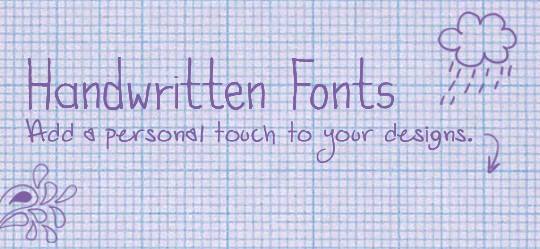 25 Free Handwritten Fonts For That Personal Touch