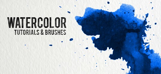 30 Watercolor Tutorials and Brush Sets for Photoshop