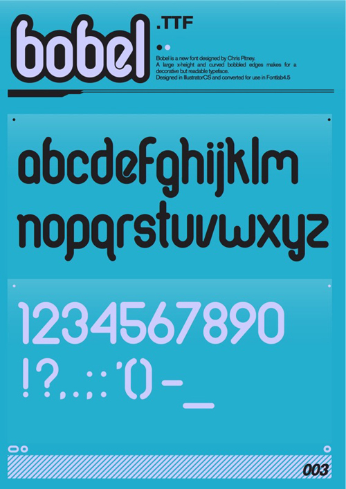 Bobel_font_by_pitters