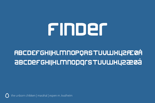 Finder_Font_by_marzhal