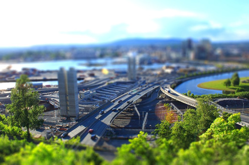 Tilt_shift_Oslo_2_by_mariusjellum