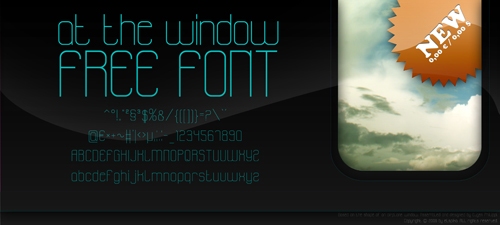 at_the_window_FREE_font_by_doodle_lee_doo