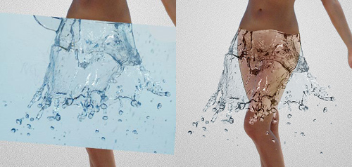 water dress tutorial