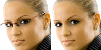 Remove Glasses Tutorial