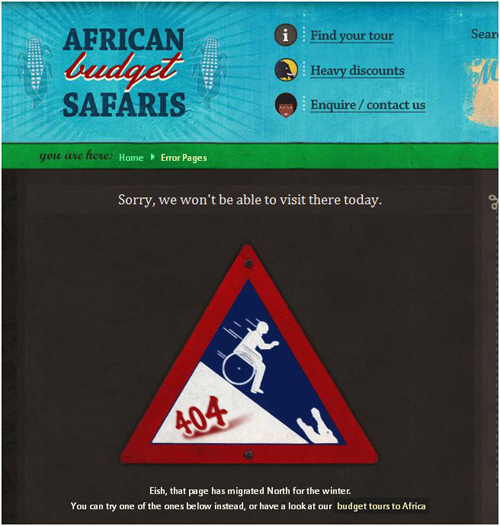 safaris 404
