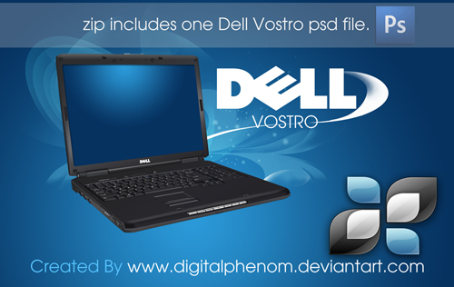 Dell_Vostro_psd_by_DigitalPhenom