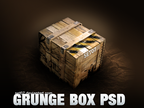 GRUNGE_BOX_PSD_by_SET07