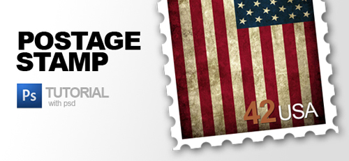 Postage-Stamp-Photoshop-tutorial