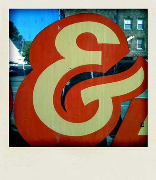 ampersand window