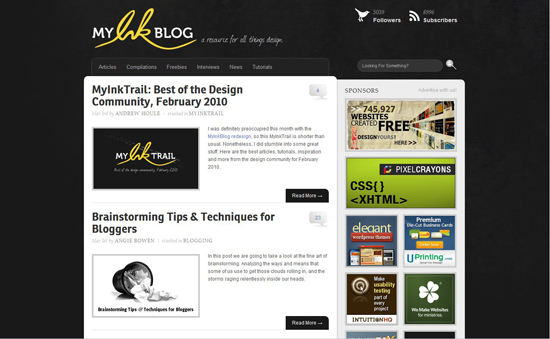 myinkblog redesign